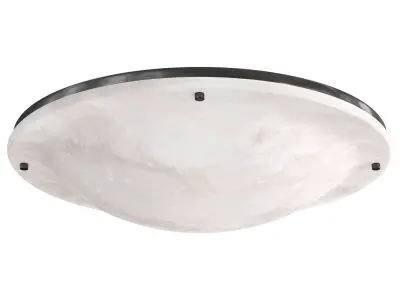 Alabaster Flush Mount 3D model