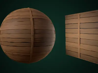 Wood stylized texture vol1 rompas Texture
