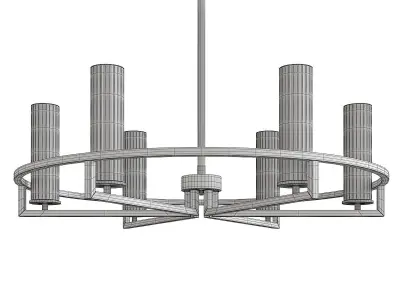 BOLTON CHANDELIER Low-poly 3D model