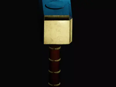 Thor Hammer Mijollnir 3D model