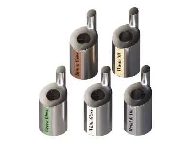 Waste Separation Area 3D model