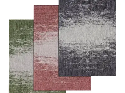 Rug Set 2001 3D model