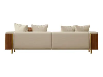 The Deven Trussardi sofa Low-poly 3D model