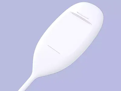 Rectal Thermometer Low-poly 3D model