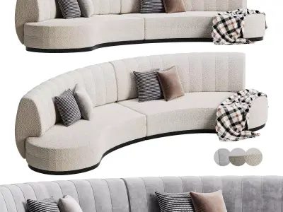 Hampton Sofa 3D model