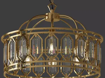 Podvesnoi svetilnik Crystal Pendant 3D model