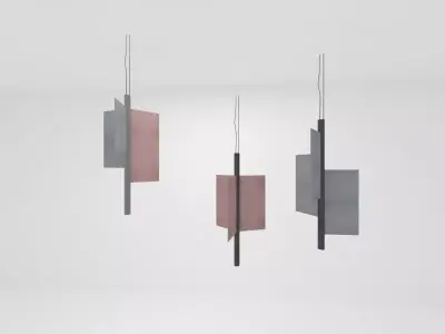 Luceplan-Trypta Lamp Low-poly 3D model