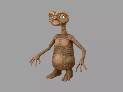 ET the alian 3D model