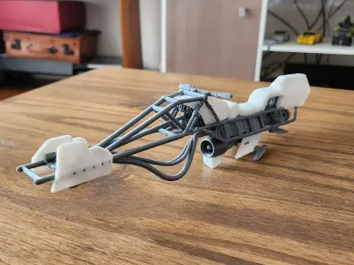 Star Wars Andor speeder bike 3D printing file 3D print model