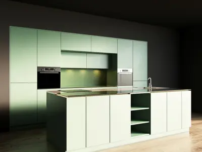 39-Kitchen3 matte 4 3D model