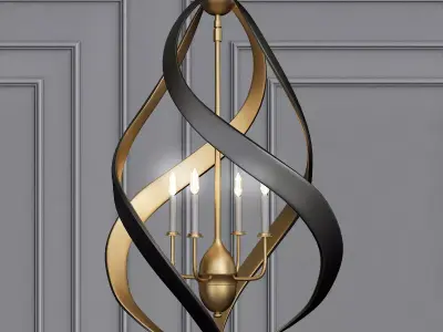 Trephine Chandelier 3D model