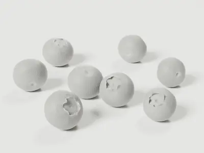  Blueberries - 4 Variations 