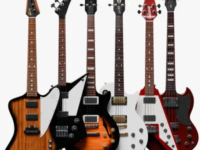  Gibson Legendary Bass Guitars bundle PBR 