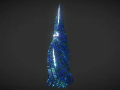 Crystal Tower 3D model