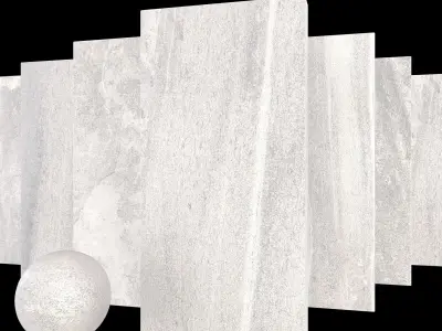 Stone Set Santorini Ice 60x120 Set 1 Texture