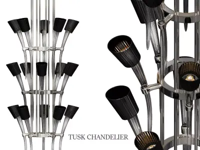 TUSK CHANDELIER 3D model