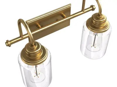 Progress Lighting Aiken wall lamp 3D model
