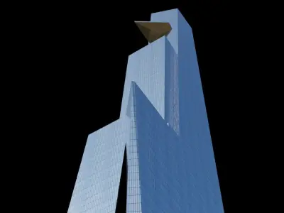 Hudson Yards 30 - NYC Low-poly 3D model