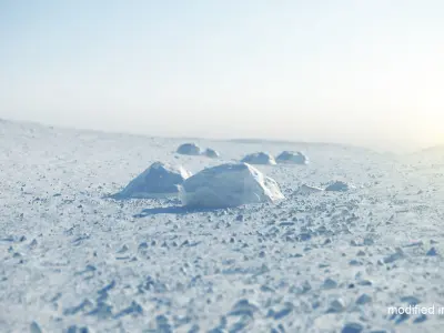 Arctic Surface 3D model