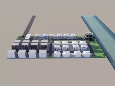 Project Master Plan Description  3D model
