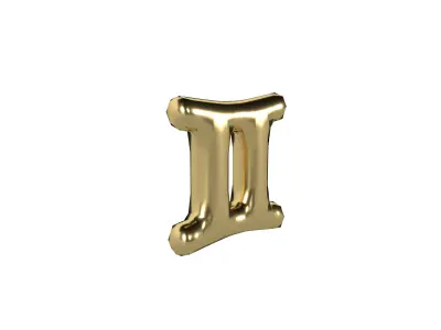 Gemini v2 005 Low-poly 3D model