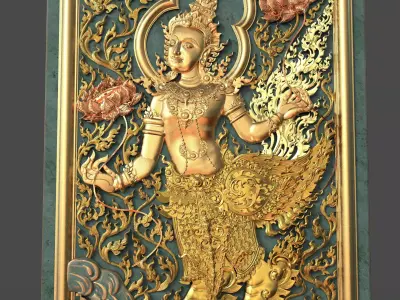 The Kinaree In Forrnce For Door or Windows For CNC 3D print model