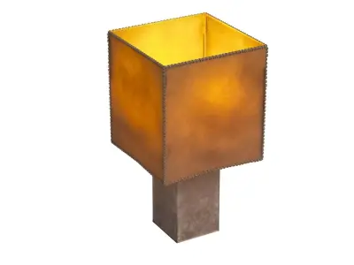 Rustic Minimalist Table Lamp 3D model