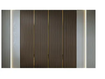 Decorative Wall Panel 3D wall panel 3d panel Free 3D model