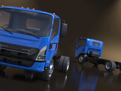  Electric Light Truck 132 Inch 2025 No Body 