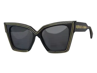 Valentino V-Grace VLS-126A Sunglasses Low-poly 3D model