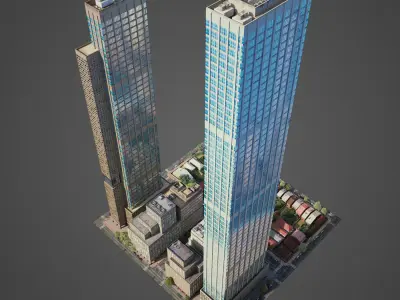 City District H16-R32 3D model