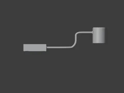 IKEA Lamp URSHULT 3D model