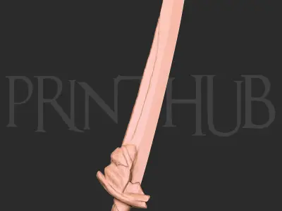 Onimusha Raizan Level 1 sword for cosplay 3D print model