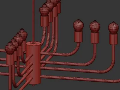 Noir Claude 3D model