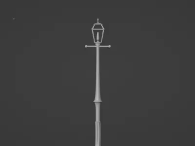 Street Lamp 3D print model buy