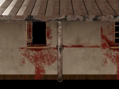 Gothic Wall Roof Collection Low-Poly PBR Assets with High Res  Low-poly 3D model