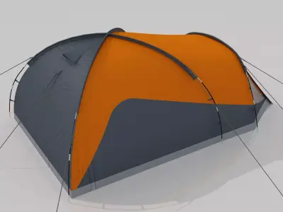 Camping Tent 3D model 4