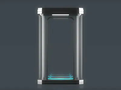 Sci Fi Liquid Incubator 3D model purchase