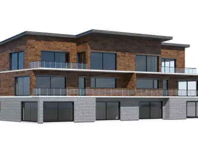 Cottage 027 3D model