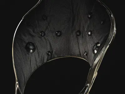 Sci-fi Helmet Low-poly 3D model