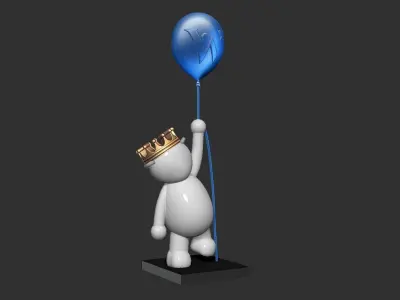 BALLOON STATUE 3D print model