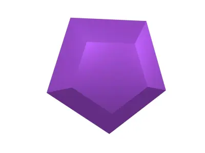 Gem v6 002 Low-poly 3D model