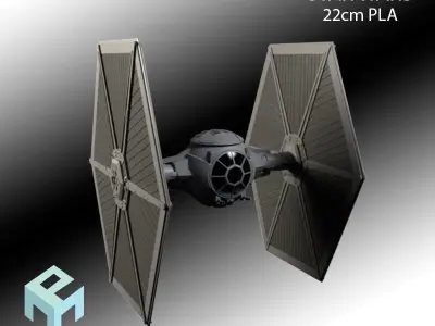 SW TIE Fighter 3D print model
