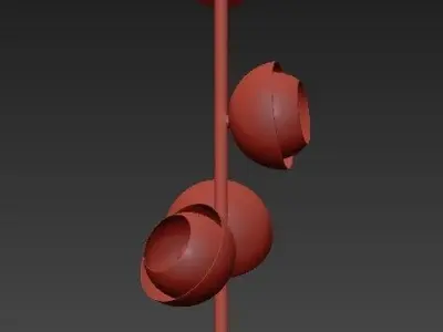 URBAN CEILING LAMP 3D model