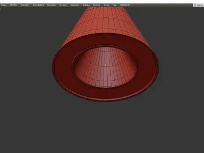 Kone LED Mini Pendant Light Low-poly 3D model