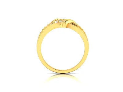Women Ring  Render 3dm STL OBJ FBX Details 3D print model 45