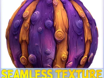 Stylized Wood Seamless Texture Texture 45