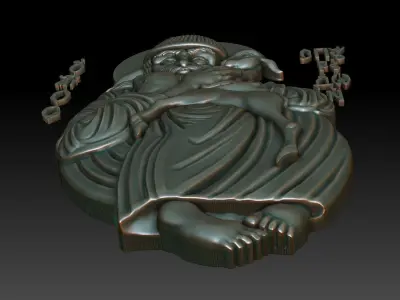 Saint Spyridon of Trimyphus 2 3D print model