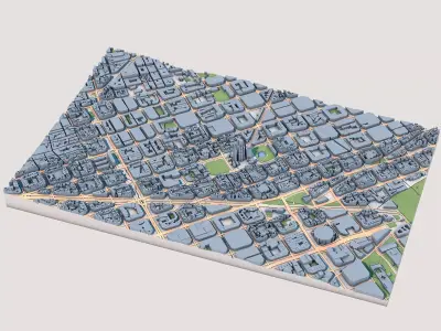 Basilica de la Sagrada Familia Spain 3D model