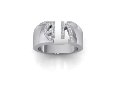 Initial ring AK 3D print model